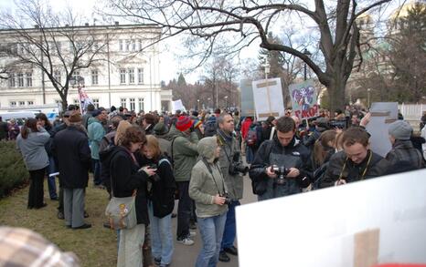 ПРОТЕСТ- Да спрем нашествието на ГМО в България, 13.01.2010