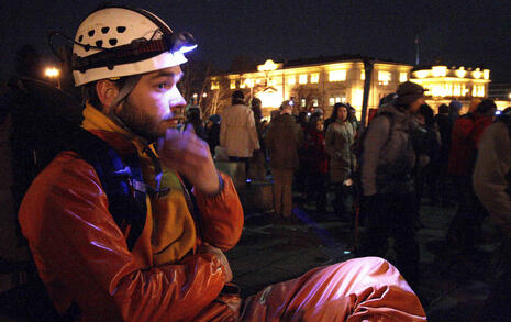 Procession for Rila and Bulgarian nature on 23 January 2008 in Sofia and Blagoevgrad