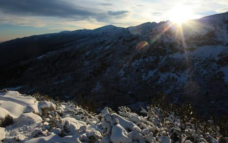 Rila's frozen lakes