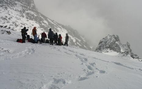 “Mountains and People” Association’s snowshoe hike in Rila 