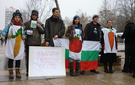 Information campaign against GMO release in Bulgaria – 31.01.2010, Plovdiv