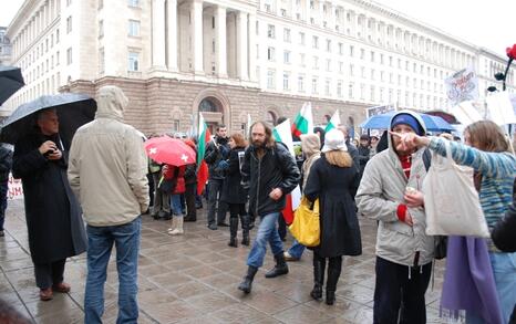 Sofia – Protest against GMO release in Bulgaria - 11.02.2010