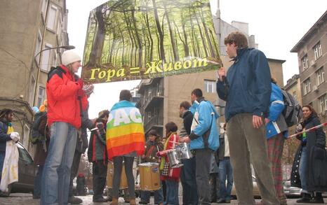 Protest on 21.01.2009