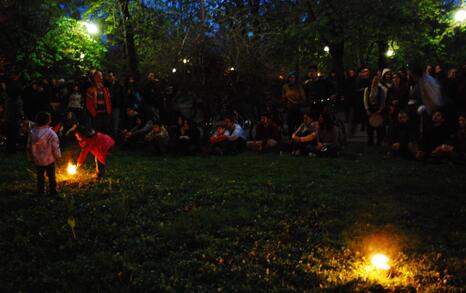 Celebrating Earth's day 2010 in Sofia