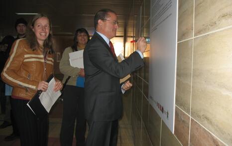 Inauguration of the exposition “To whom Rila is dear” in the “Orlov Most” underground station 