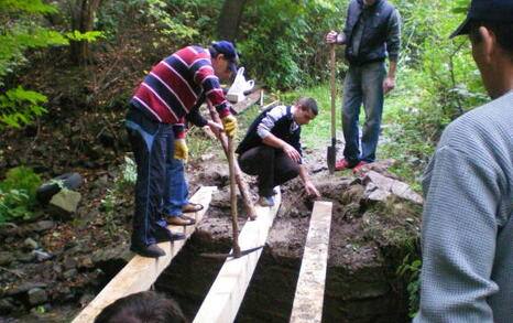 The “For Knyajevo” Network beautified the pine forest near the district