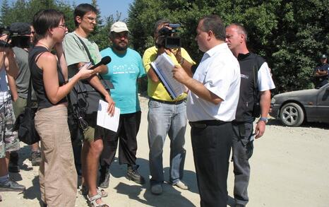 Actions on the 19-th and the 22-nd of august 2008 in Rila mountians