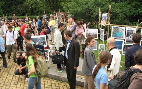 Pictures from the opening of the exhibition for Rila mountains and ski resosrts, 05.06.2008