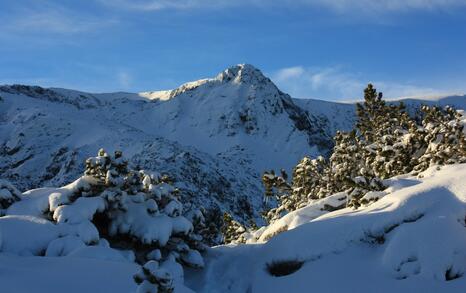 Rila's frozen lakes