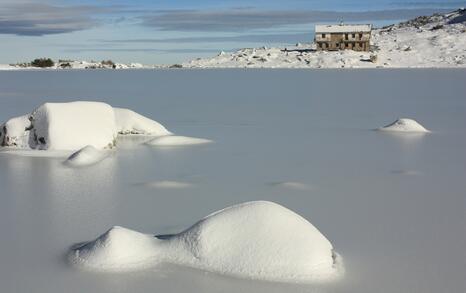 Rila's frozen lakes